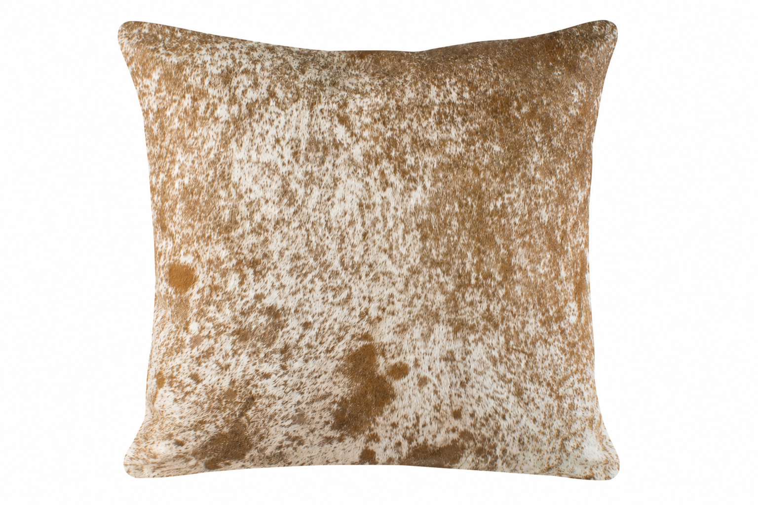 Salt and Pepper Brown Brazilian Cowhide Pillow