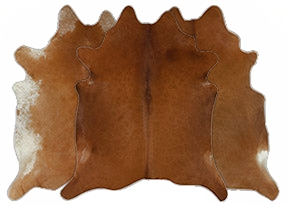  Cappuccino Cowhide Rugs