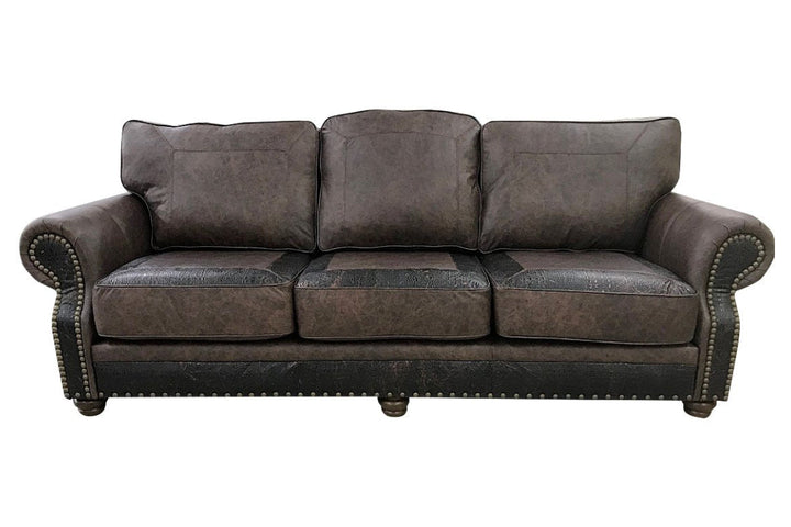 Split Rail 10' 3 Cushion Sofa