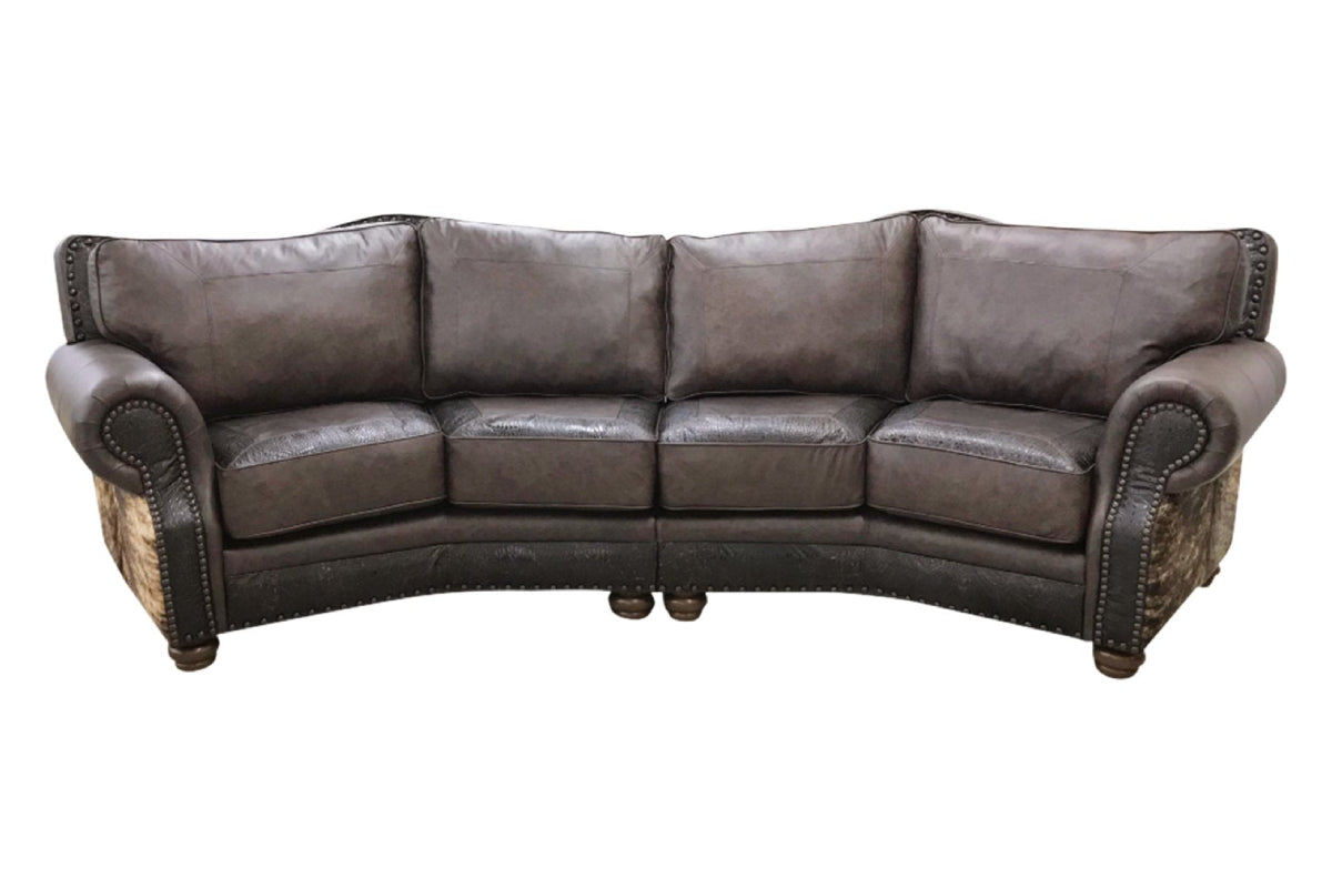 Split Rail Curved Sectional