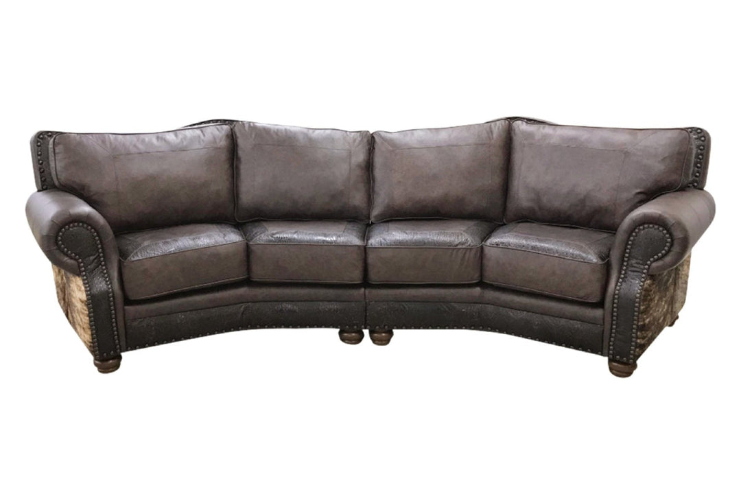 Split Rail Curved Sectional