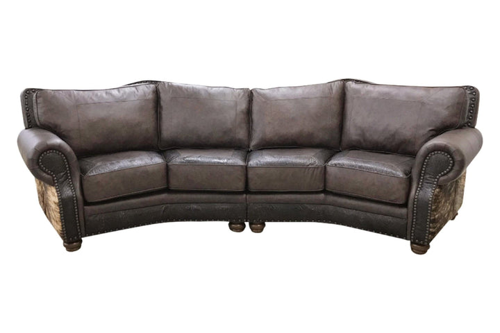 Split Rail Curved Sectional