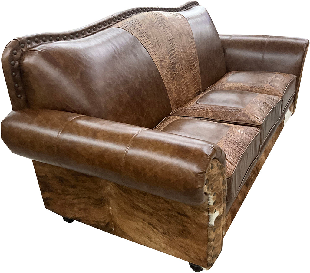 Stockyard Western Leather Sofa