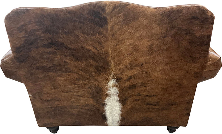 Stockyard Western Leather Chair and 1/2