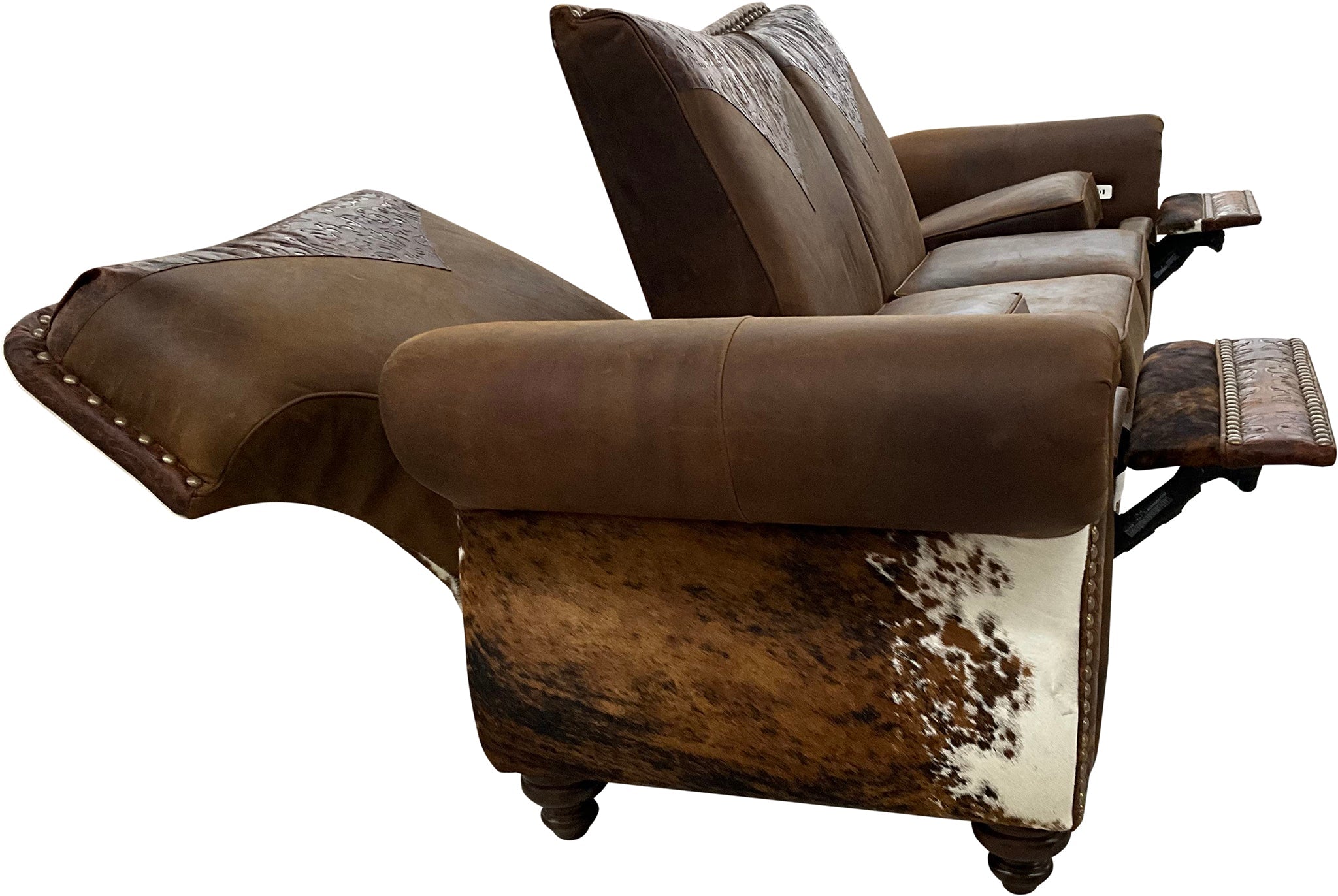 Trailblazer 4 Cushion Power Double Reclining Sofa
