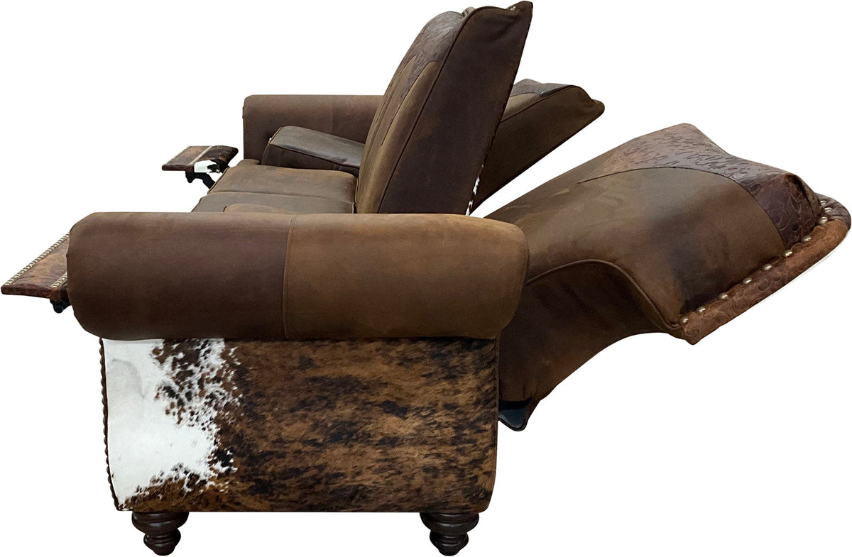 Trailblazer 4 Cushion Power Double Reclining Sofa