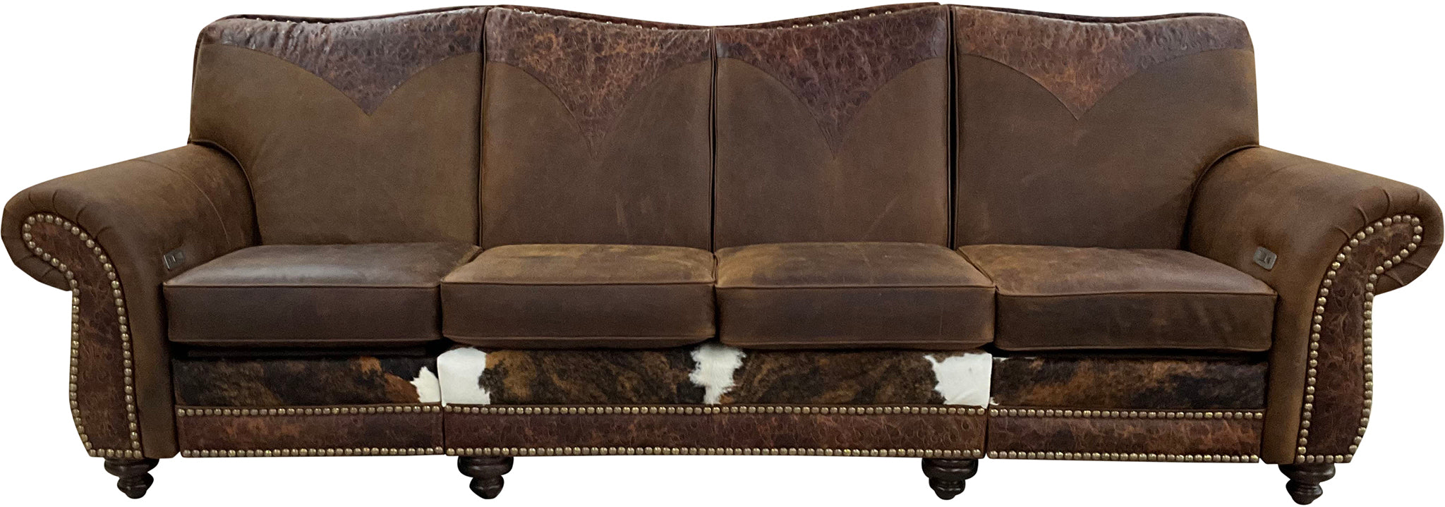 Trailblazer 4 Cushion Power Double Reclining Sofa