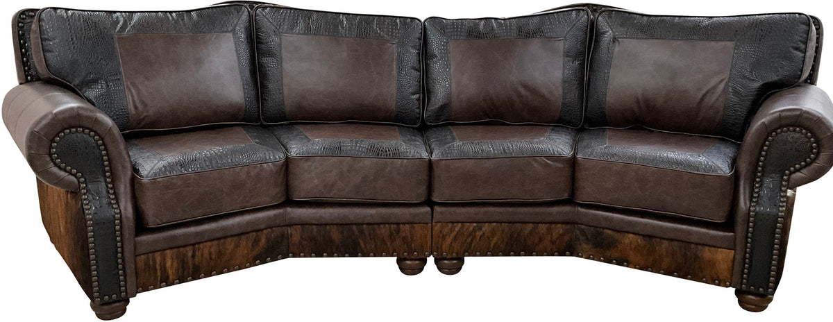 Wild Truffle Curved Sectional