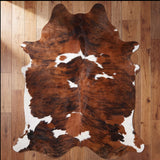 Tricolor Cowhide Rug