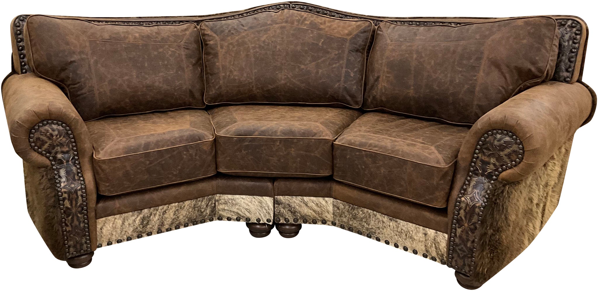 Yellowstone Buffalo Conversational Sofa