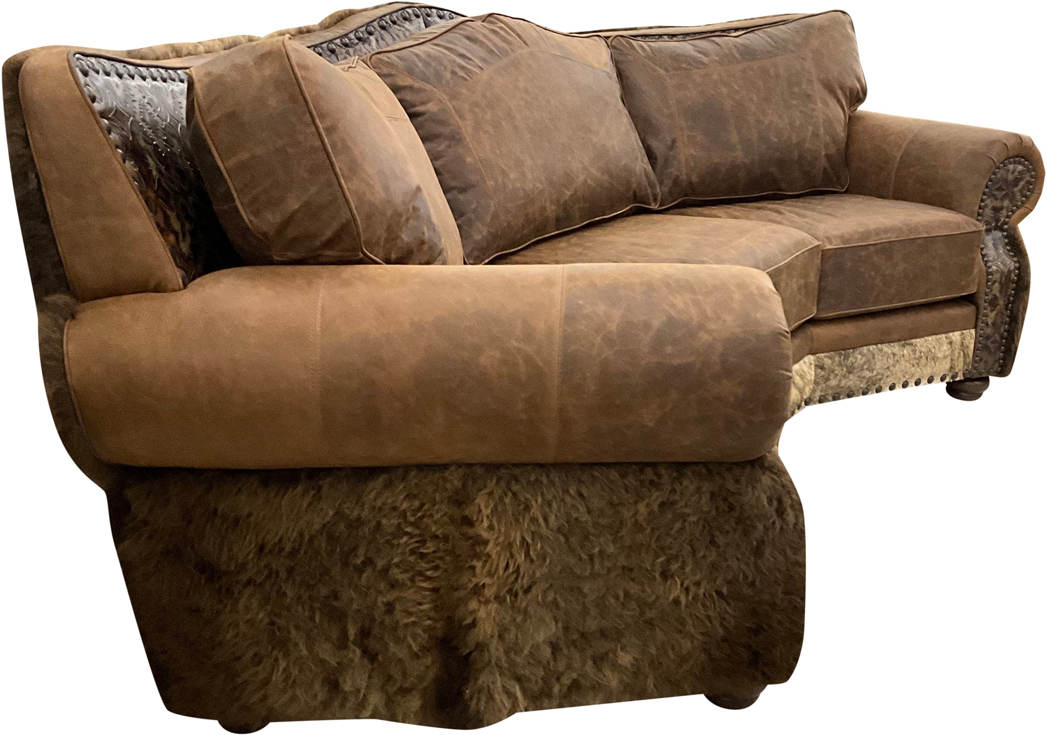 Yellowstone Buffalo Conversational Sofa