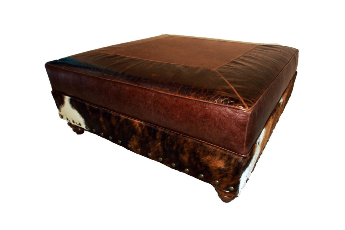 Vaquero Ottoman - 48" x 48"