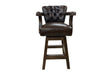 Vintage Tufted Axis Barstool