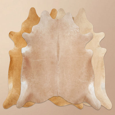 Beige Cowhide Rugs