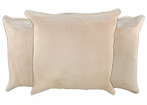  Beige Cowhide Pillows