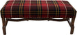 Lodge Plaid Bench