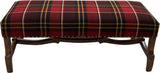 Lodge Plaid Bench