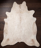 Champagne Brazilian Cowhide Rug