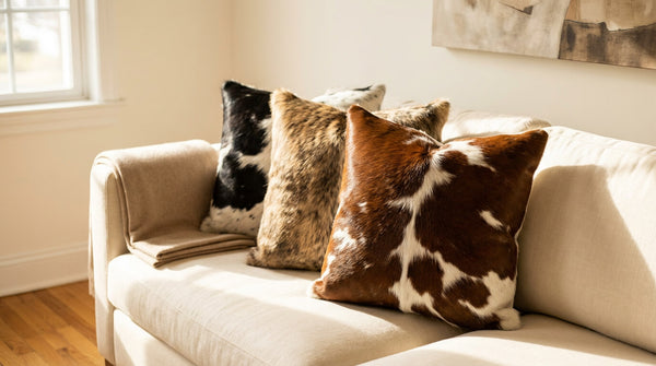 Cowhide Pillows