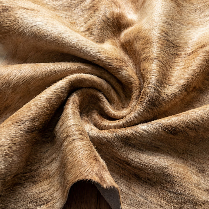 Light Brindle Brazilian Cowhide Rug