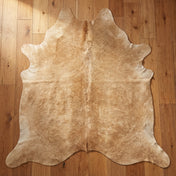 Beige Brazilian Cowhide Rug