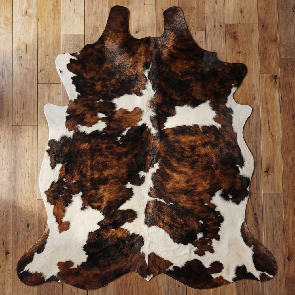 Tricolor Cowhide Rug