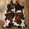 Tricolor Cowhide Rug