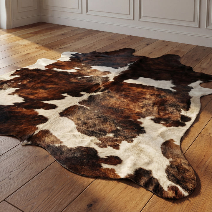 Tricolor Cowhide Rug