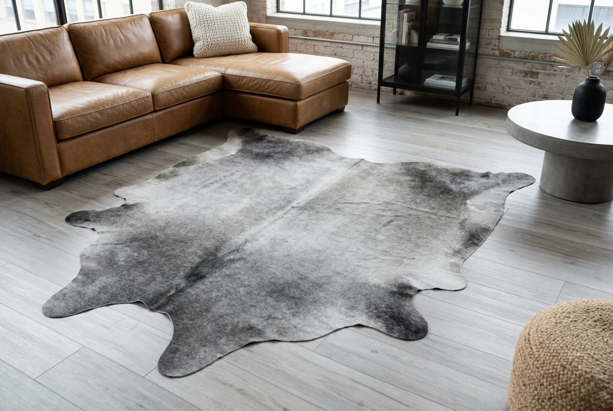 Grey Cowhide Rugs