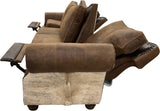 Hacienda Straight Back Reclining Sectional Sofa