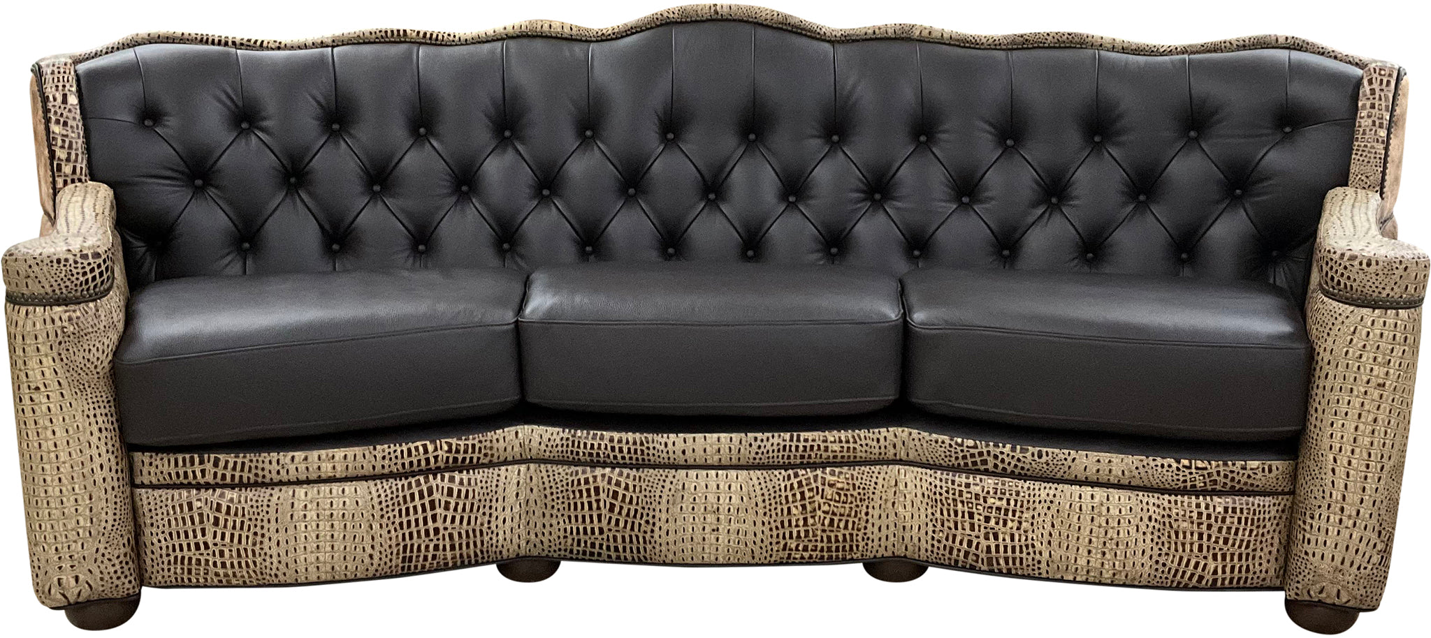 Ironwood Curved Sofa