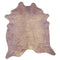 Dyed Lavender With Gold Frost X-Large Brazilian Cowhide Rug 5'0