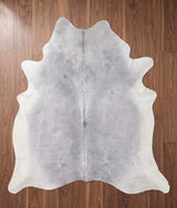 Medium Grey Brazilian Cowhide Rug