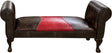 Red Ostrich 60" Bench