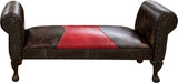 Red Ostrich 60" Bench