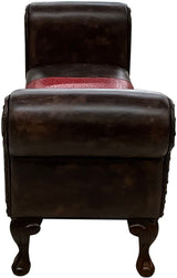 Red Ostrich 60" Bench