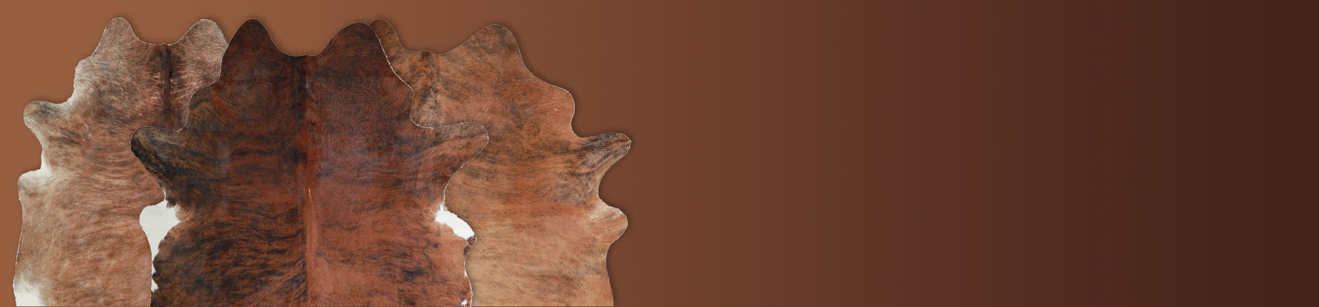 Medium Brindle Cowhide Rugs