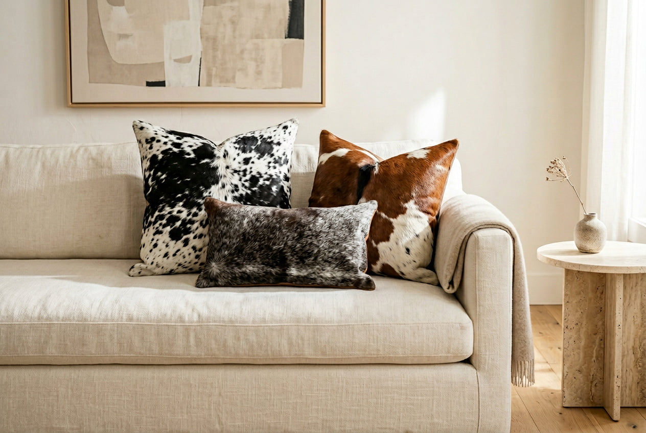 All Cowhide Pillows