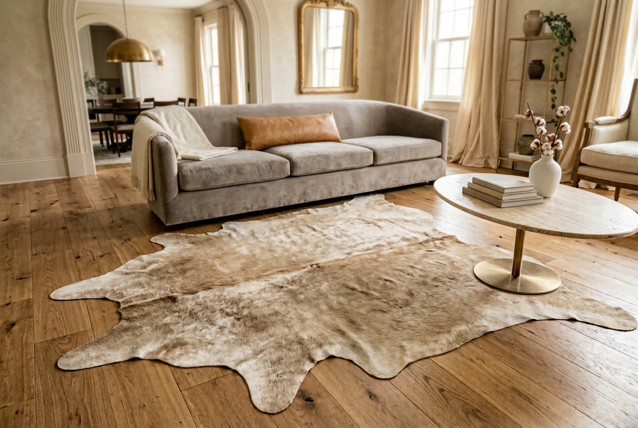 Taupe Cowhide Rugs