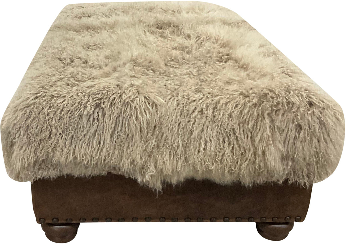 Tibetan Sheep Storage Ottoman - 60" x 36"