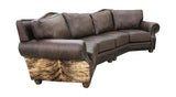 Split Rail Curved Sectional