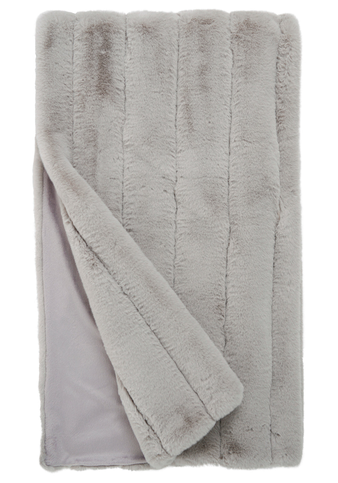 Dove Faux Fur Throw