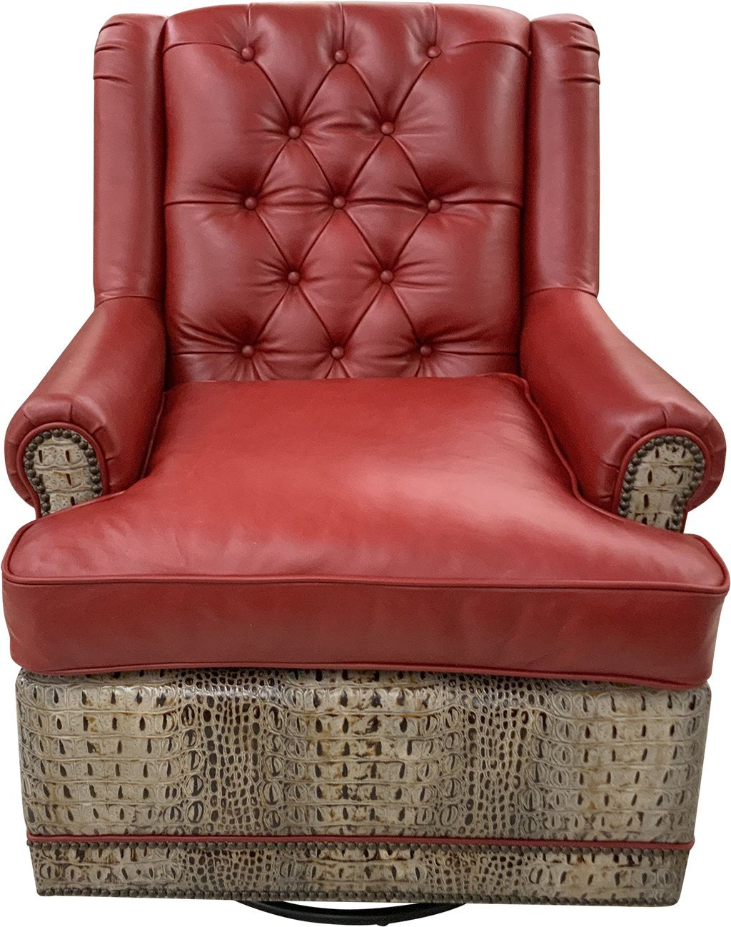 Roja Tufted Tallback Swivel Glider II