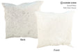 Salt and Pepper Black 20"x20" Brazilian Cowhide Pillow #16675 by Hudson Hides