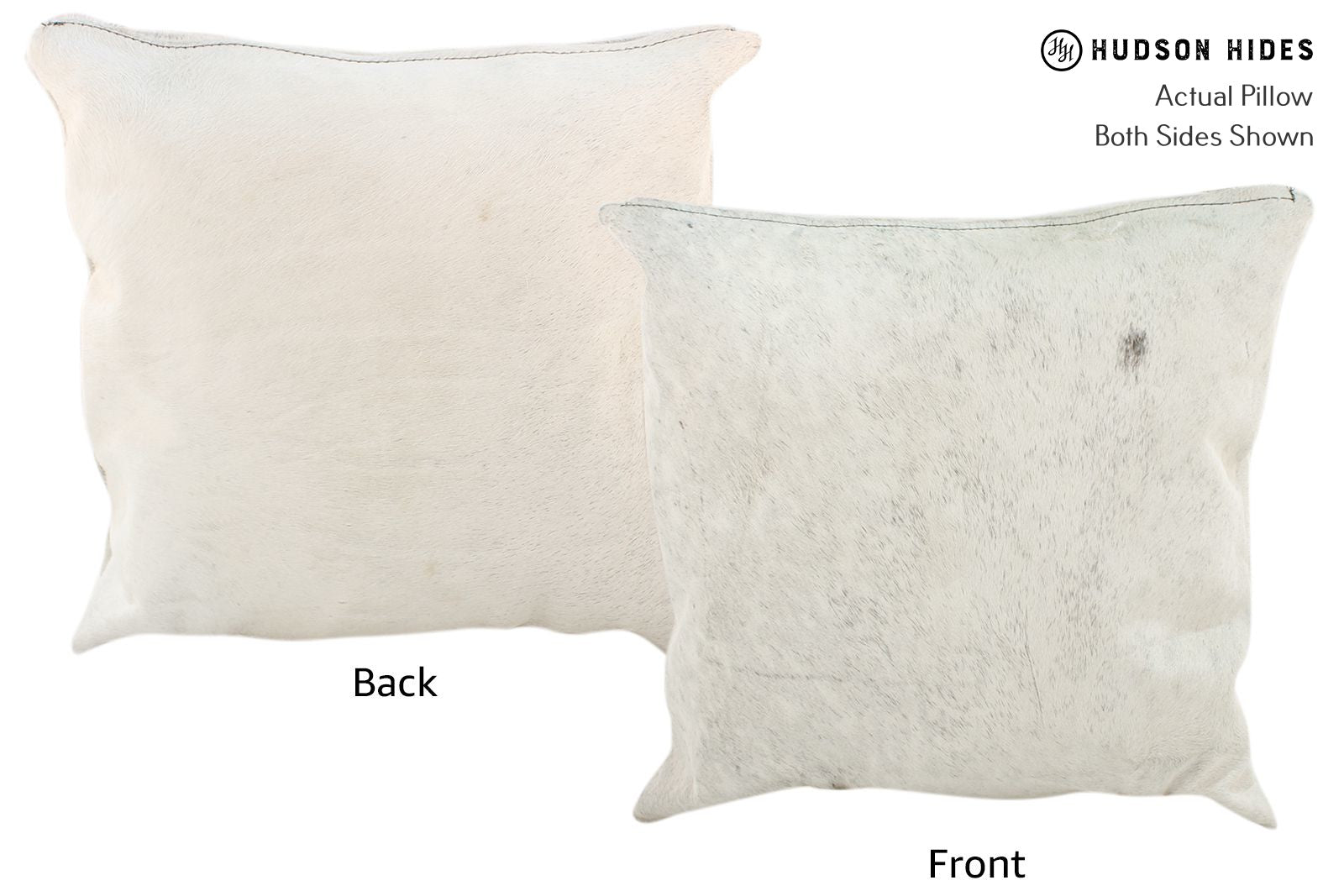 Gris Grey Cowhide Pillow #16876