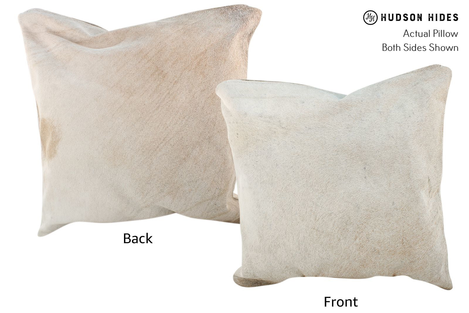 Gris Beige Cowhide Pillow #17090