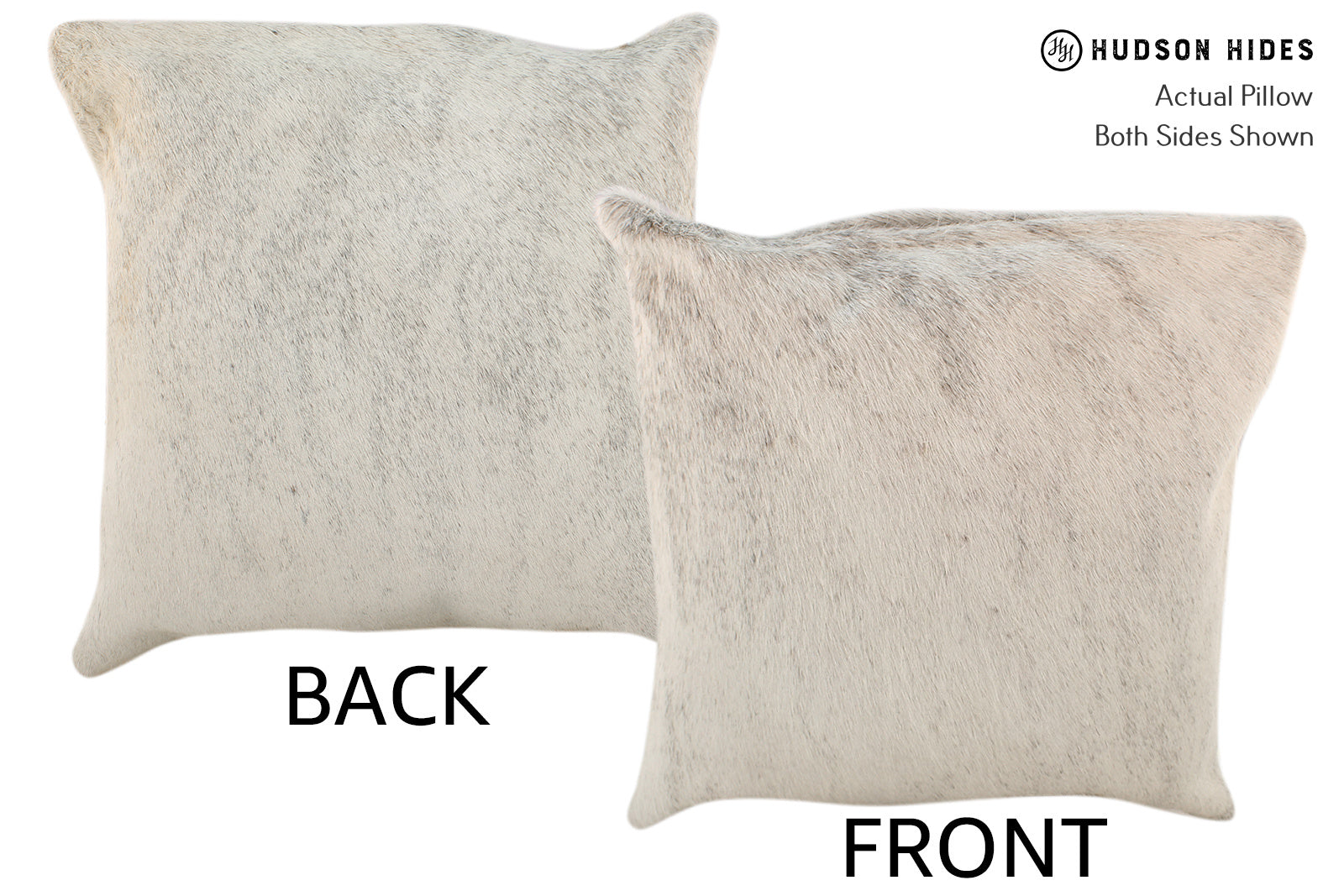 Grey Cowhide Pillow #18230