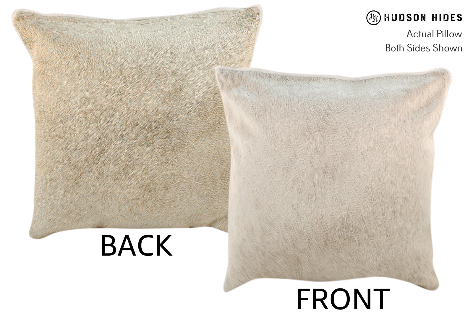 Grey Cowhide Pillow #18286