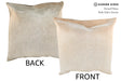 Grey 20"x20" Brazilian Cowhide Pillow #18559 by Hudson Hides