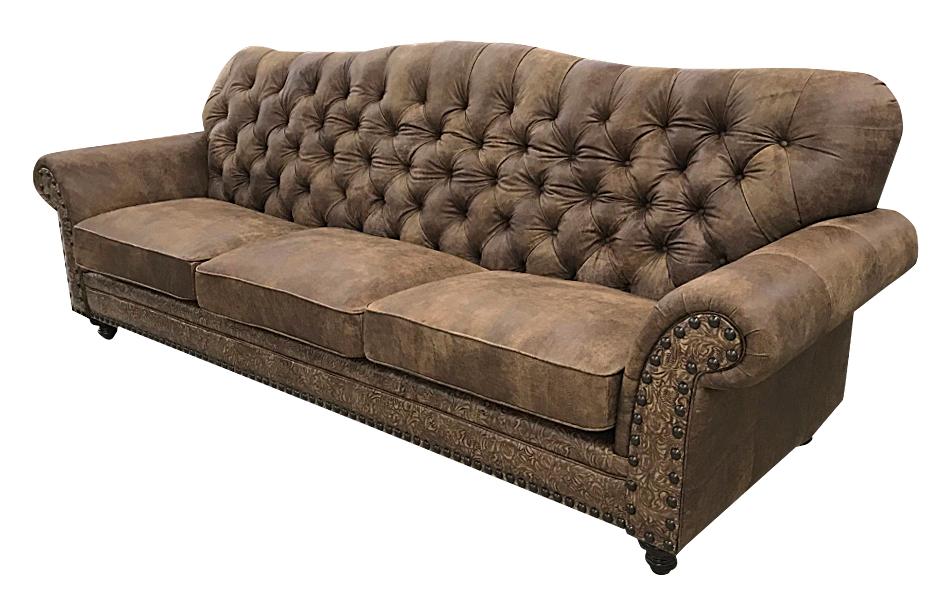 Remington tufted Sofa - 10 Foot